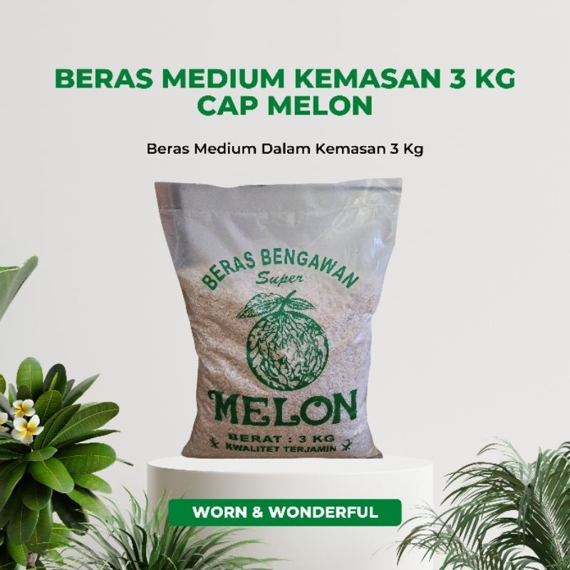 

Beras 3 kg Beras Zakat Beras Murah Beras Lebaran Ready Stock Ekonomis Dalam Kemasan 3kg Cap Melon