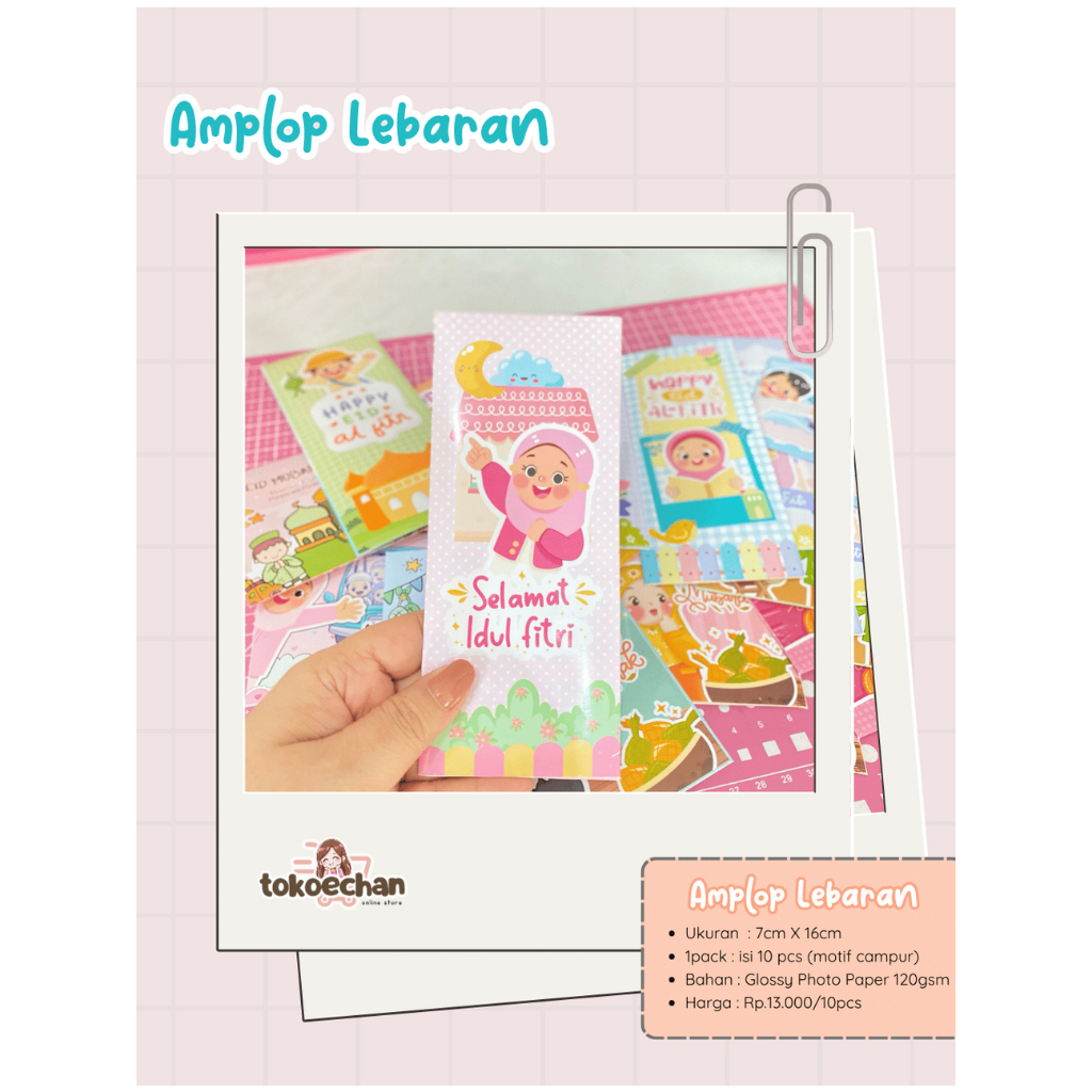 

Tokoechan Amplop Lebaran Selamat Idul Fitri
