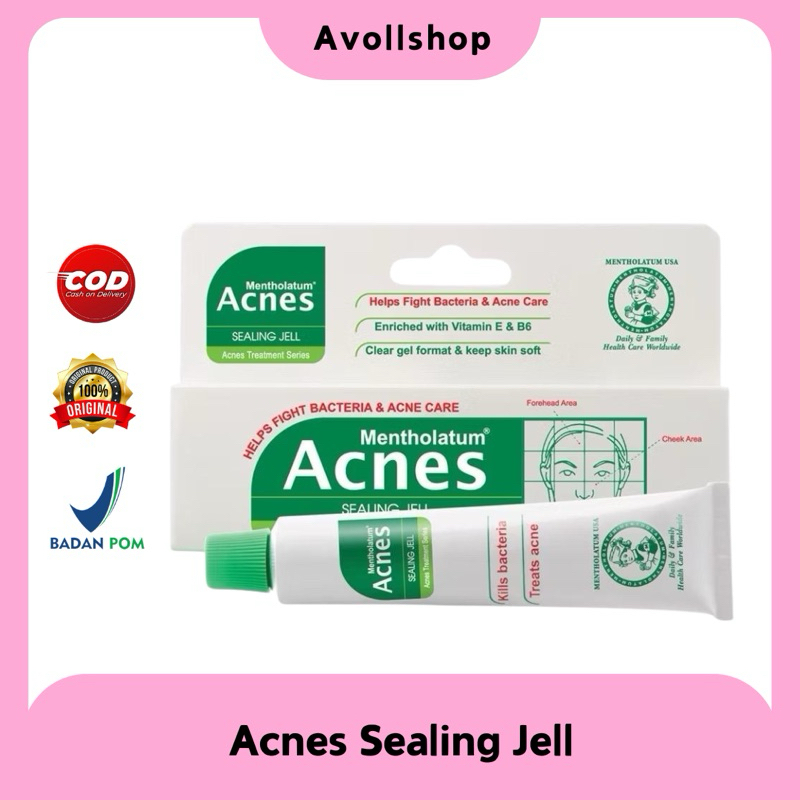 Acnes Sealing Jell Perawatan Wajah Berjerawat Salep Jerawat Totol Acne Treatment