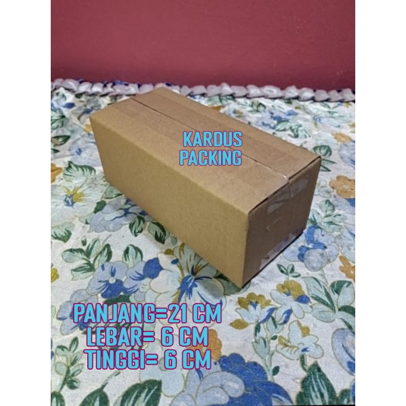 

kardus packing UK 21x6x6 kardus besar kardus kecil