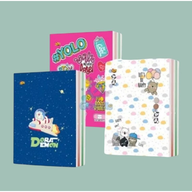 

BUKU TULIS SEKOLAH KIKY [ISI 58 LEMBAR/RANDOM/10 BUKU] / WRITE BOOK KIKI [1 PACK]