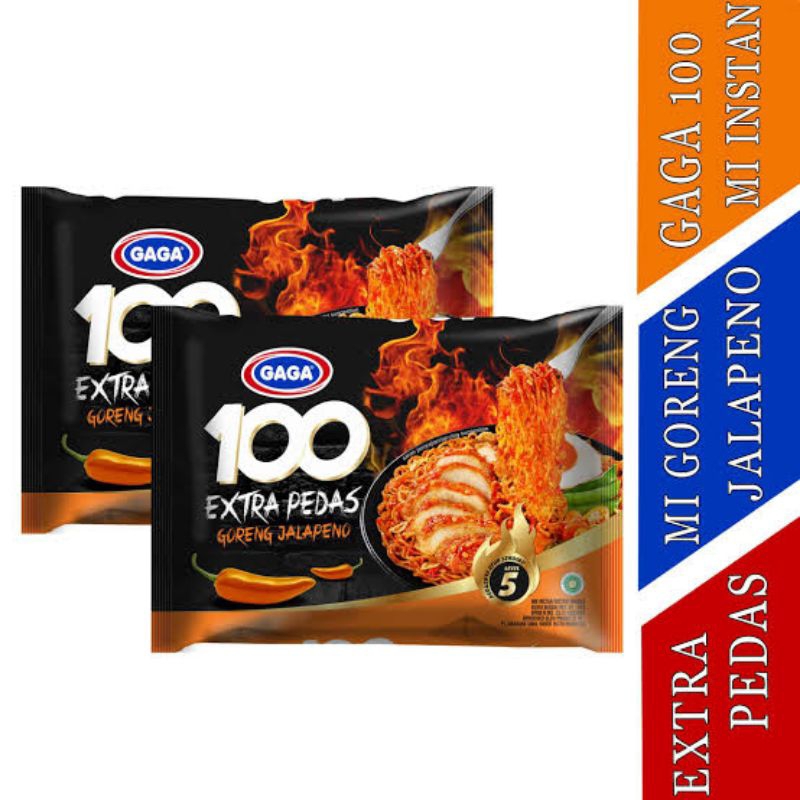 

Gaga 100 Extra Pedas Goreng Jallapeno 85gr