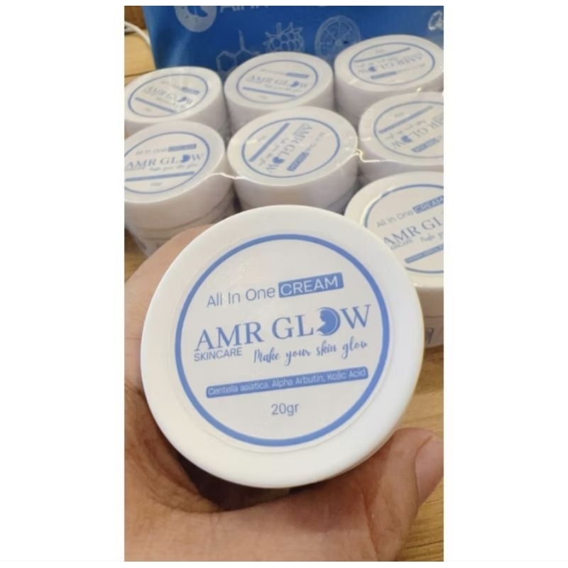 CREAM AMR GLOW ALL IN ONE ORIGINAL BPOM