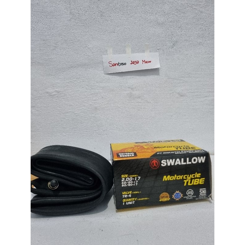 Ban Dalam Motor 2.00 - 17 60 / 80 60 / 90  200 Ring 17 Swallow