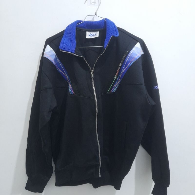 asics vintage jacket jaket track top full zipper olga sport