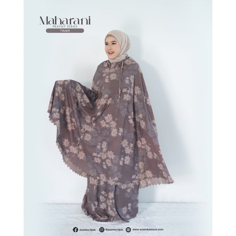 Mukena Maharani Prayitno Set Original by Azamka Hijab