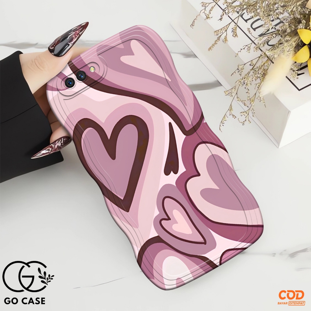 Softcase Casing Hp Oppo A3S Gelombang Softcase Oppo A3S Gelombang - Soft case Handphone - Kesing - S