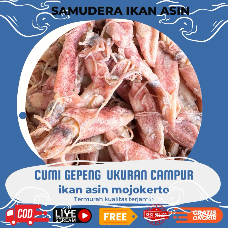 

1kg CUMI baby mera ASIN CUMI PEN SAMUDERA IKAN ASIN 1kilo