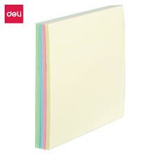 

Deli EA01802 Sticky Notes Rainbow / Penanda Warna Pelangi Pastel