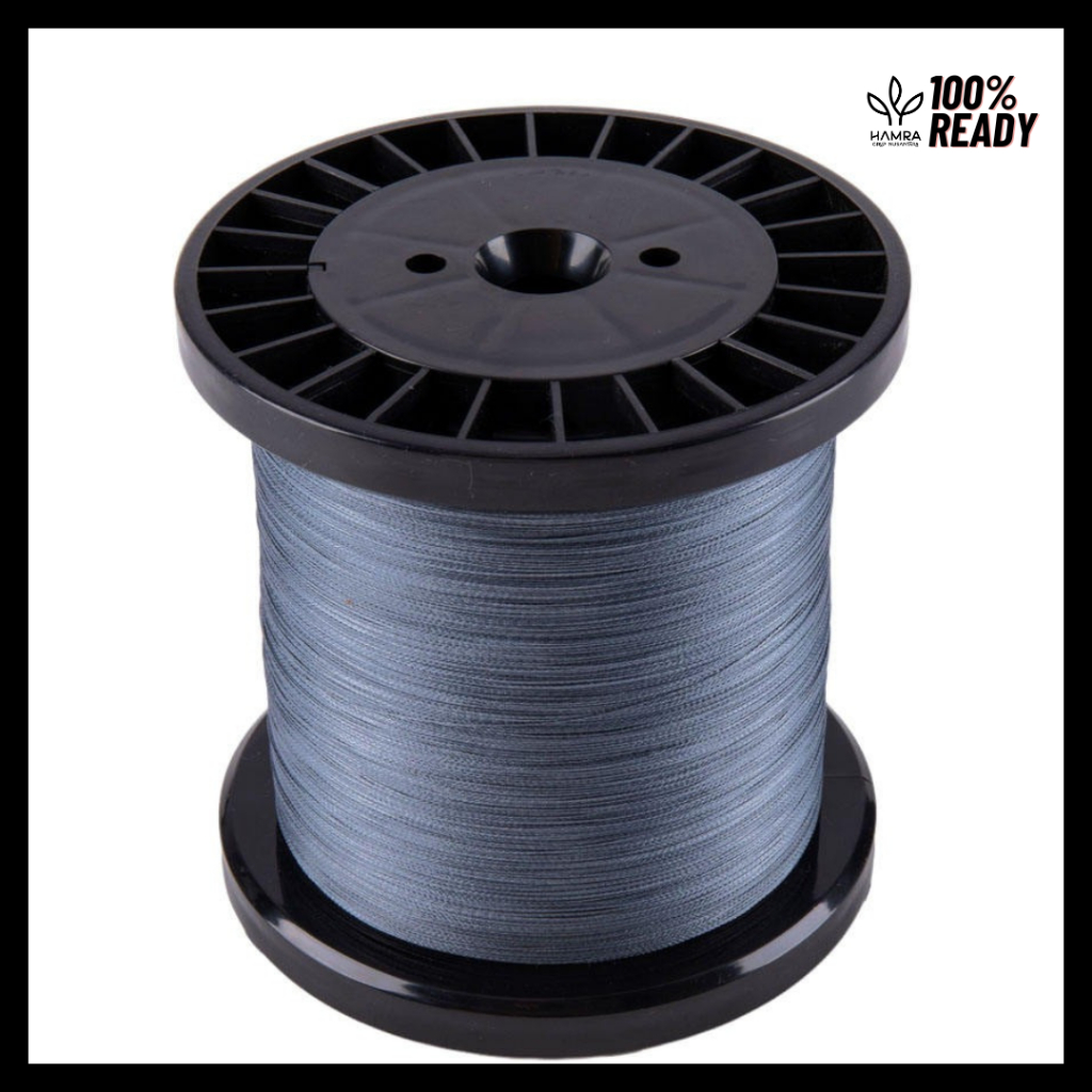 Senar Tali Pancing Braided PE 300M Number 2.0 / Benang Senar Pancing / Senar Pancing / Tali Pancing