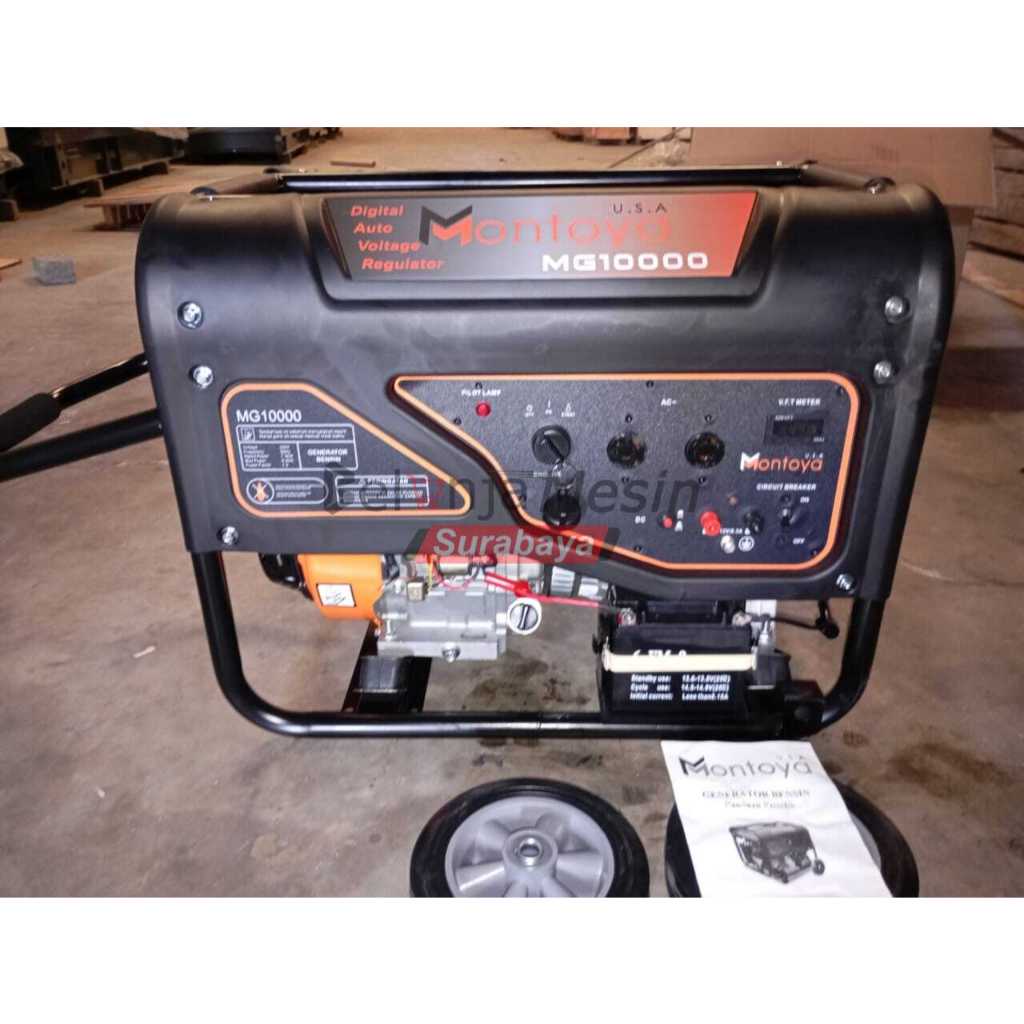Genset 10 KVA Montoya MG 10000 U.S.A Technology Kota Surabaya