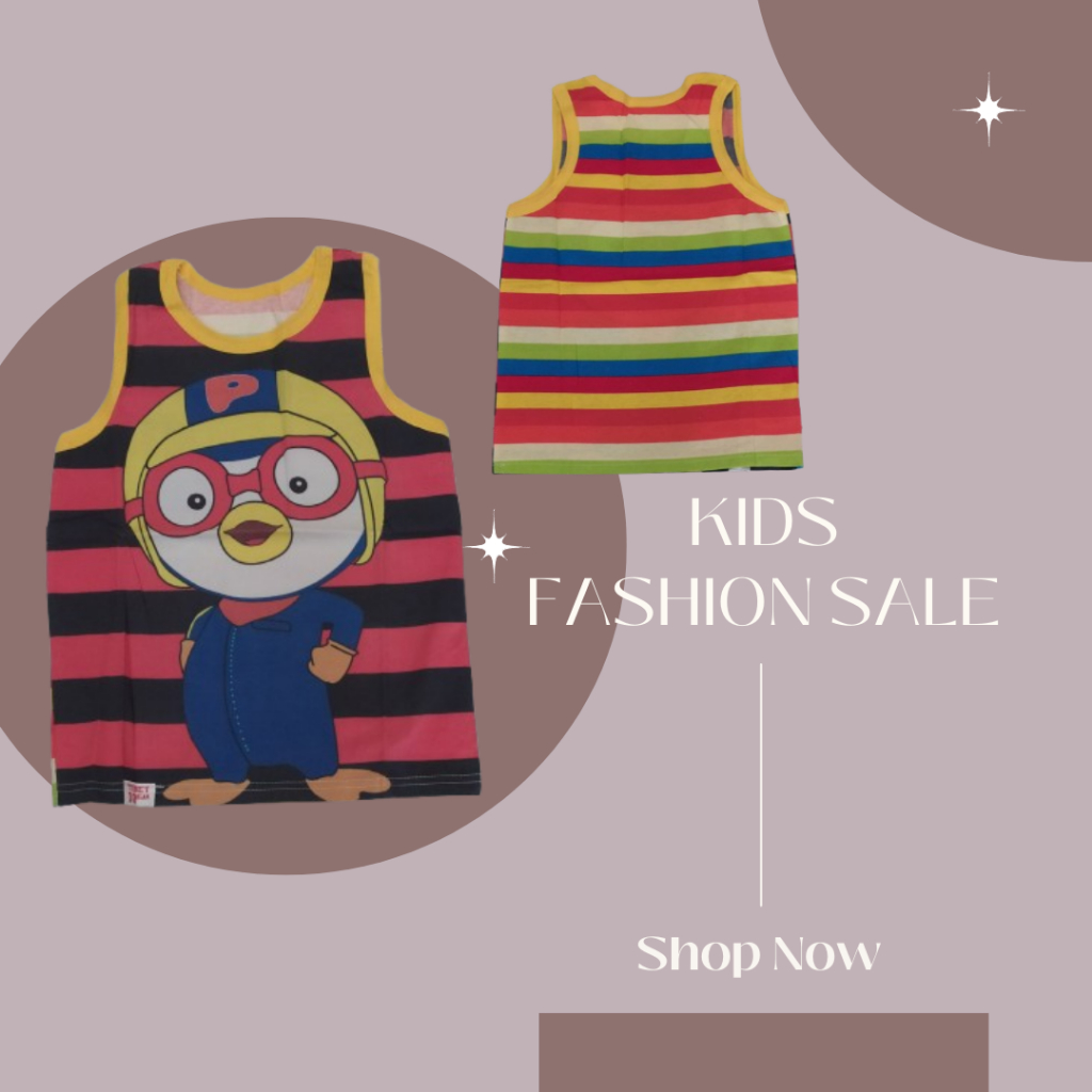 Kaos Anak Laki Laki - Pororo Tanktop