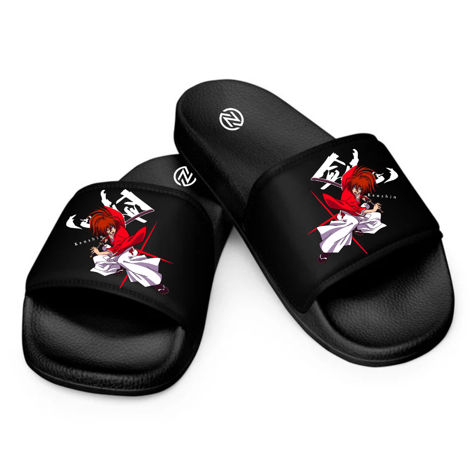 Sendal Selop Karet Kenshin Kasual Pria Terbaru - Shoes Sendal Wanita Sandal