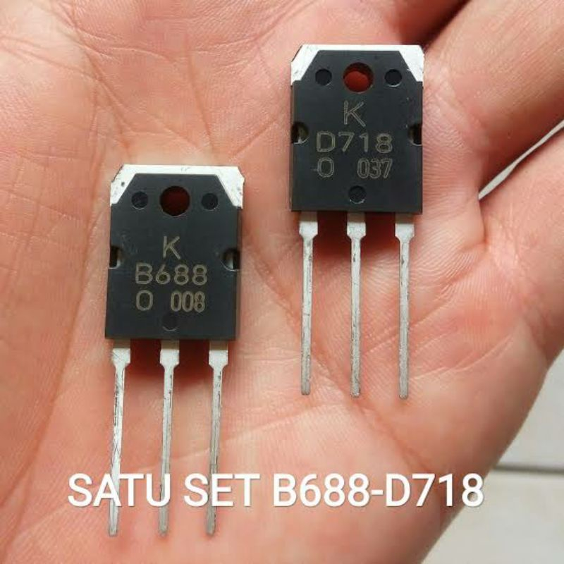 (1set ) Transistor d718 b688 D-718 / B688 Original