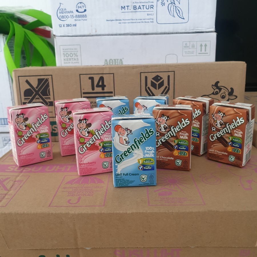 

Susu UHT Greenfields 105ml × 1 karton ( 1kardus )
