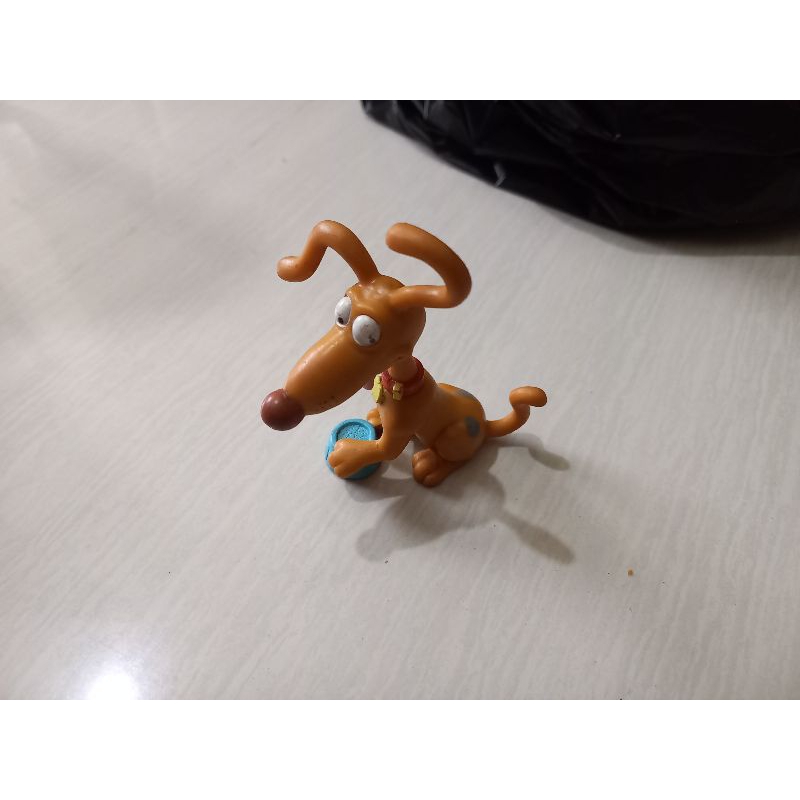 action figure spike mainan anjing rugrats second preloved kartun jadul dog peliharaan mainan