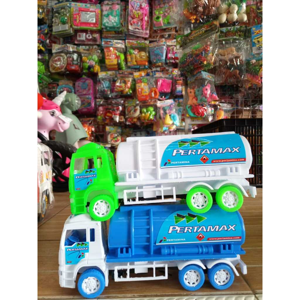 mainan anak truk tangki pertamax st2035