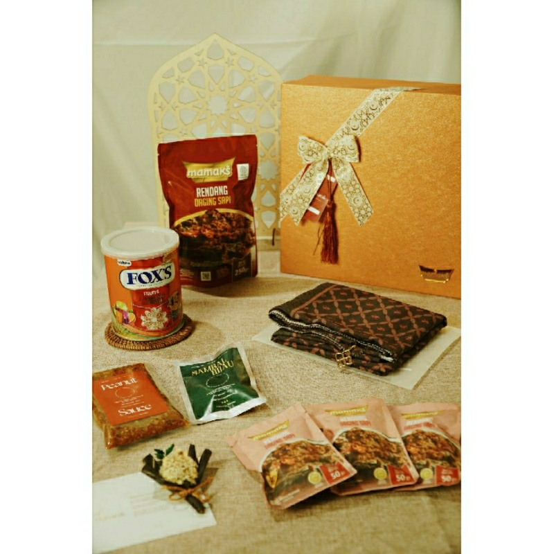 

KAMILA - Rendang Mamaks hampers idul fitri 2025 / parcel ramadhan premium gift / hampers makanan
