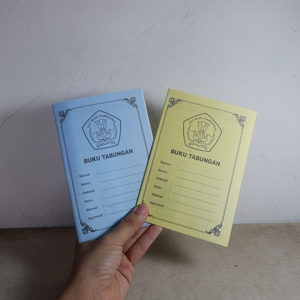 

[50 Pcs] Paket Hemat Grosir Buku Tabungan Murah 1 Pack Isi 50 Pcs