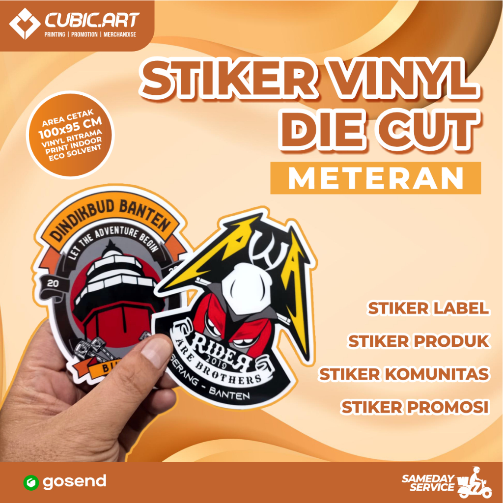 

Vinyl Die Cut Meteran