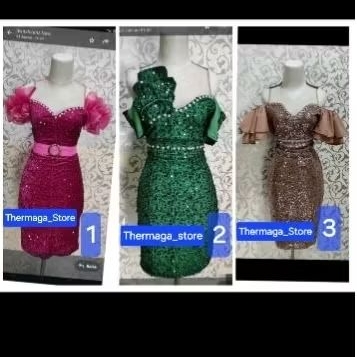 baju penyanyi dangdut glamour cantik murah