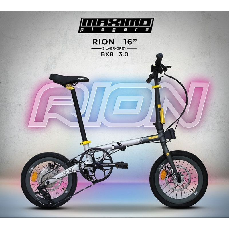 SEPEDA LIPAT 16 INCH MAXIMO 7sp / 8sp / 9sp / ORIGINAL