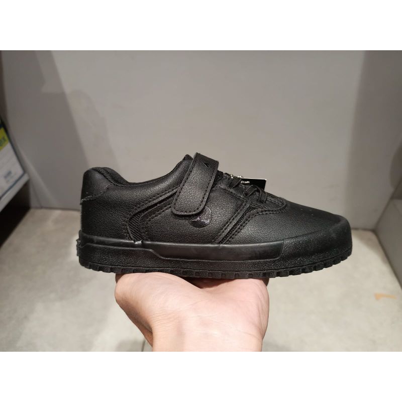 Sepatu sneakers kasual anak Airwalk Bexley Full black/Full hitam kids casual shoes original