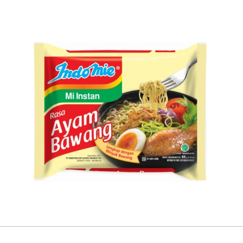 

Indomie Ayam Bawang Mie Instan