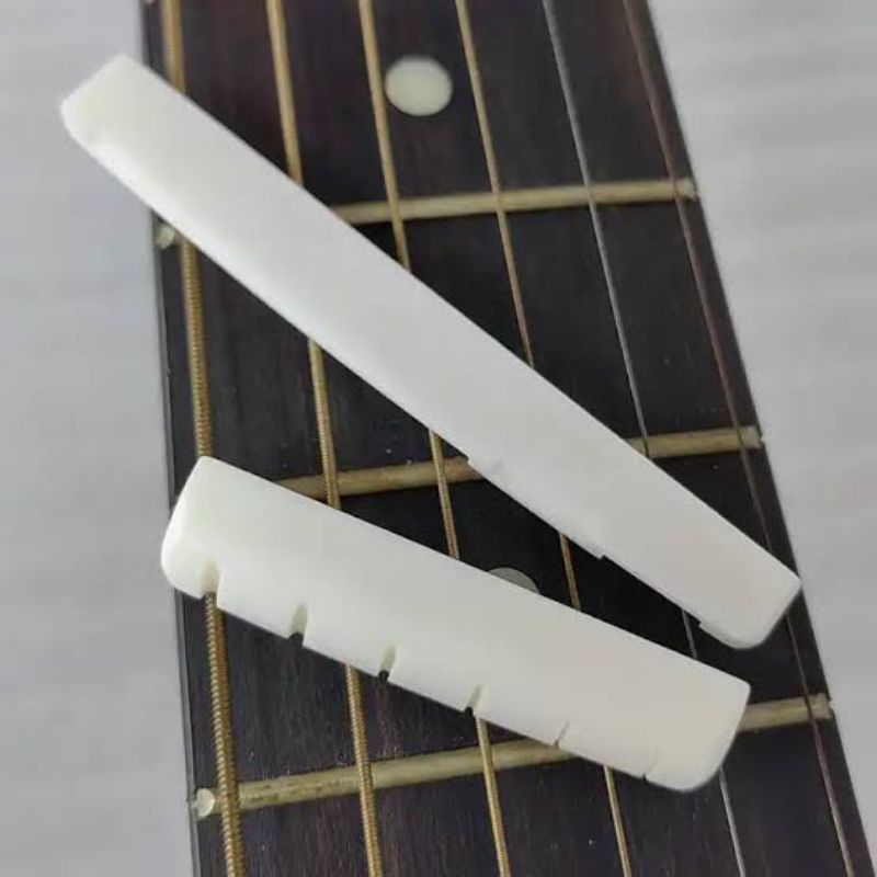 SADDLE DAN NUT GITAR AKUSTIK ELEKTRIK SADLE NUT GITAR