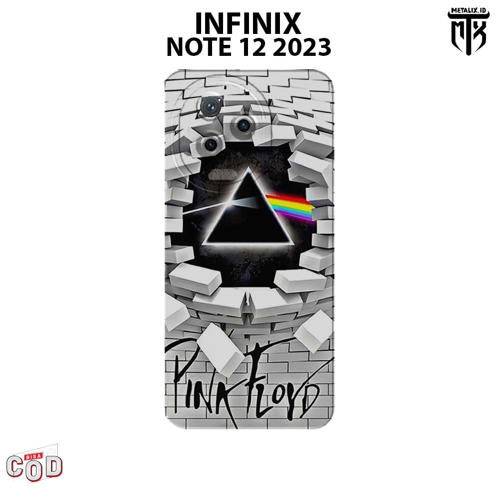 Casing INFINIX NOTE 12 2023 - Case INFINIX NOTE 12 2023 BAND PINK FLOYD SOFTCASE PROCAMERA CASE HAND
