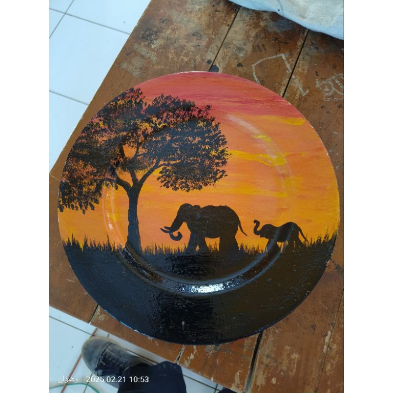 

Piring Lukis Ex Praktek 27cm