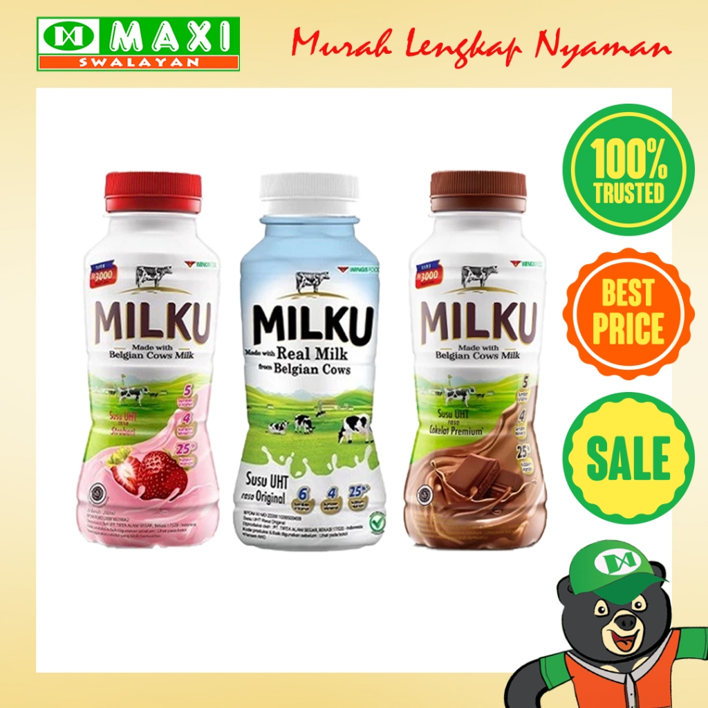 

Milku Susu UHT Kemasan 200ml