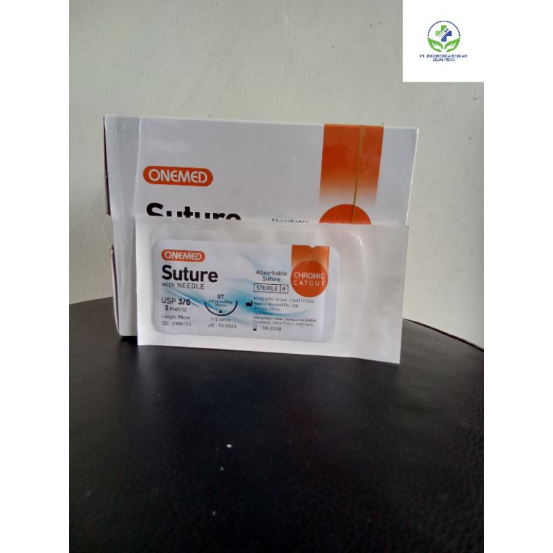 Chromic 3/0 +needle OM