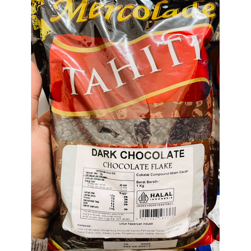 

chocolate flake/chococip cacah 100gr