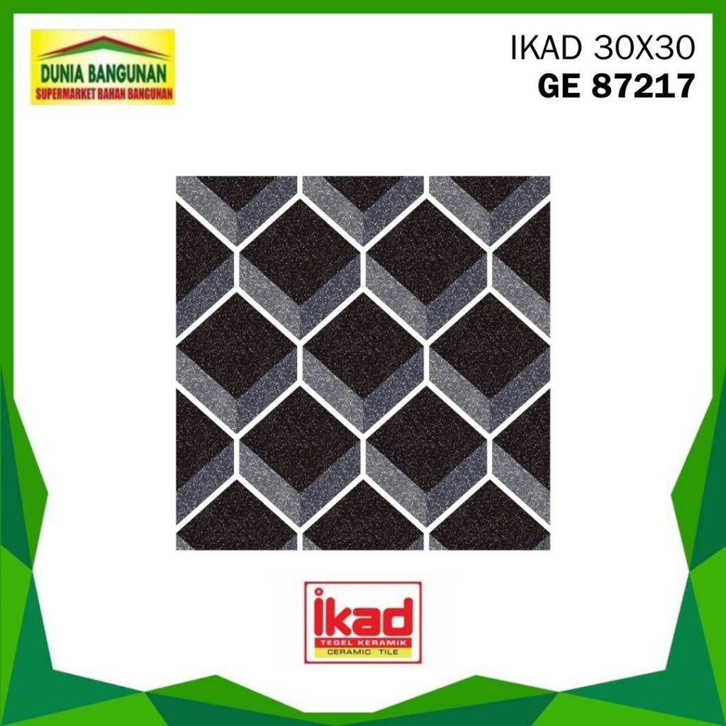 Keramik 30x30 IKAD 87217 KW2 Keramik Lantai Kasar / Keramik Garasi / Keramik Kamar Mandi / Keramik T