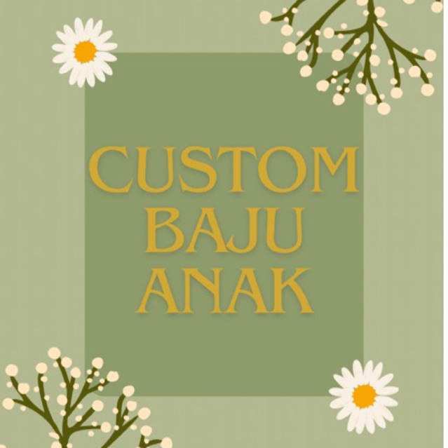 CUSTOM BAJU ANAK KEMEJA TENUN ANAK DRESS TENUN ANAK GAMIS ANAK