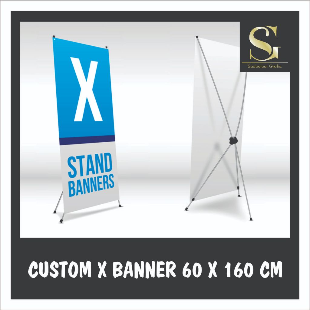 PROMO X-BANNER/STAND BANNER USAHA/WISUDA/WEDDING DLL FREE DESAIN