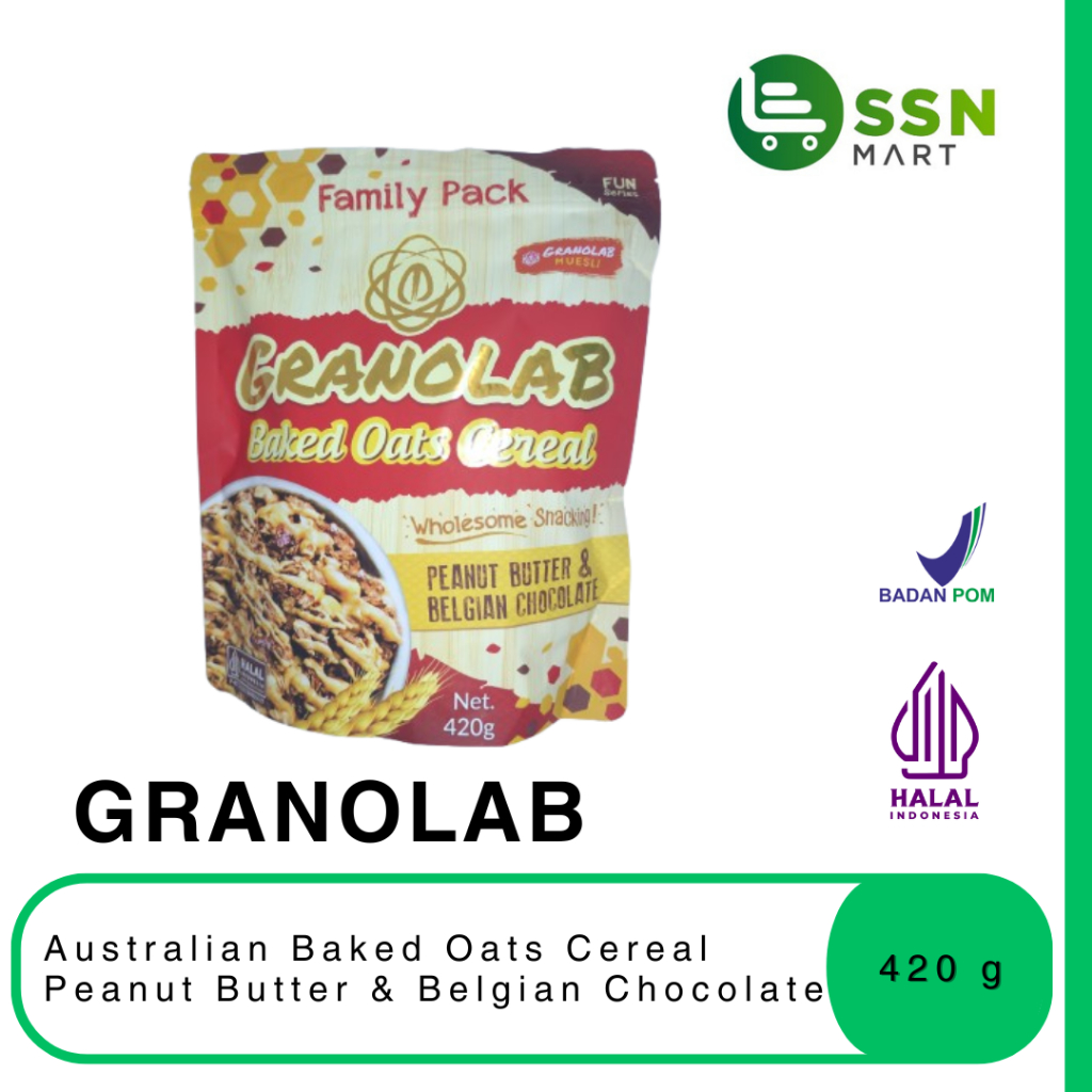 

SSNMart Granolab 420 PEANUT BUTTER 420g