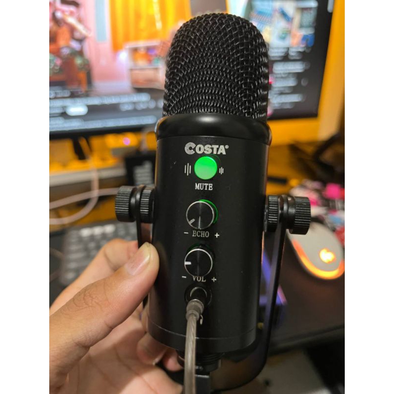 Microphone costa CM U100 streaming gaming