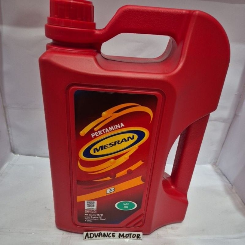 OLI MESRAN B SAE 40 4 LITER