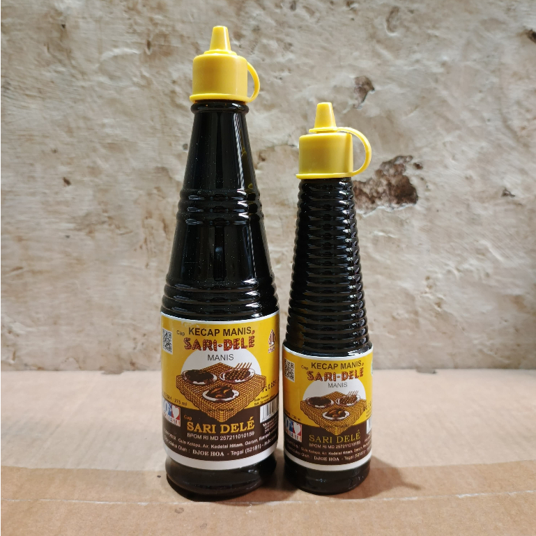 

Kecap Manis Cap Sari Dele Kuning Djoe Hoa 100% halal