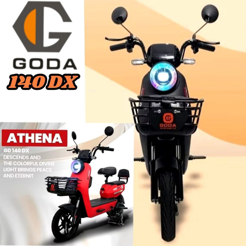 sepeda listrik new goda athena GD 140 DX
