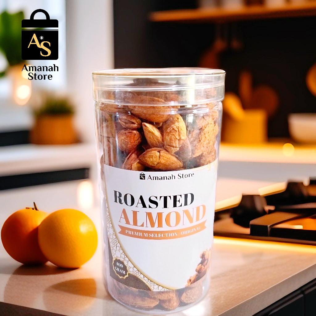 

Kacang Almond Buttermilk Roasted Gurih Renyah Premium Rasa Susu 400 Gram
