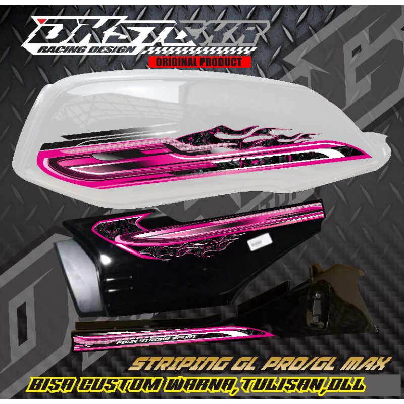 STRIPING GL PRO MAX/STRIPING GL VARIASI/STRIPING GL CUSTOM/STRIPING GL VARIASI CUSTOM