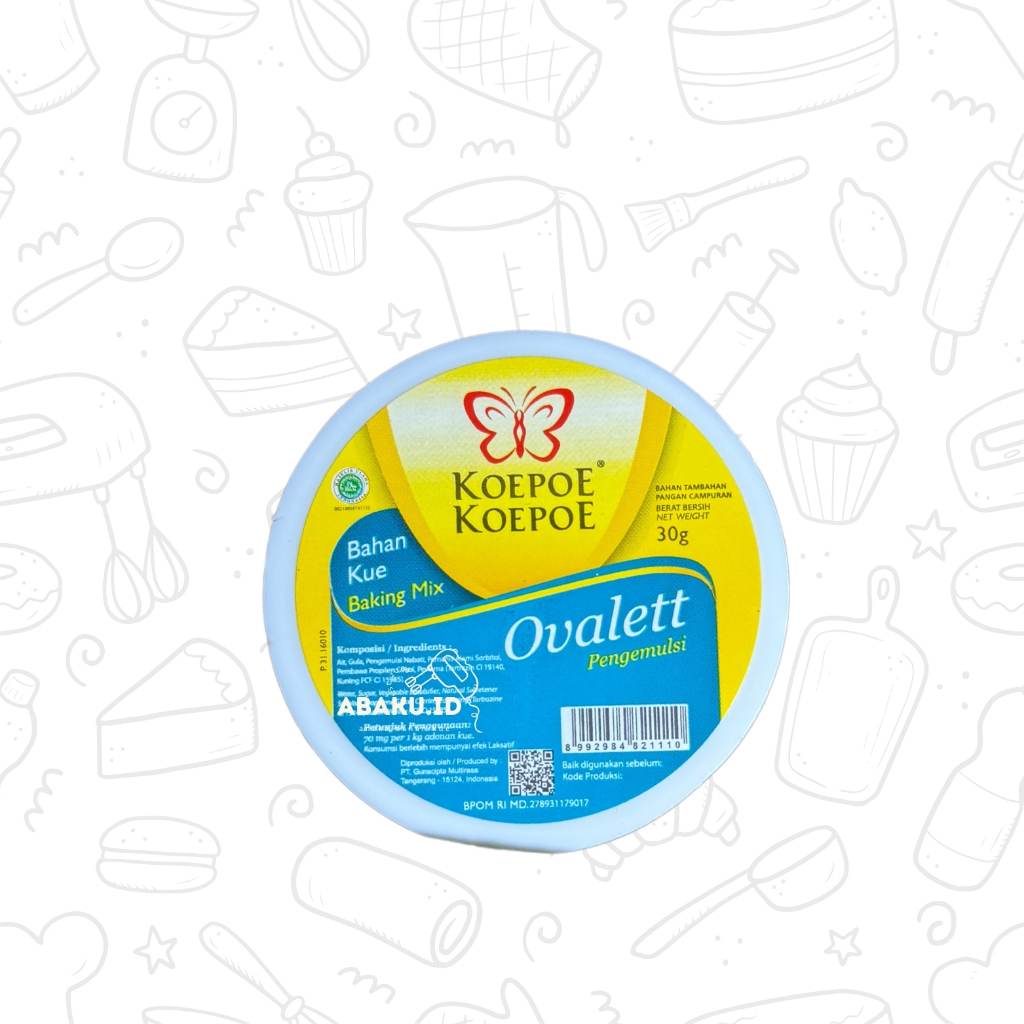 

OVALETT KOEPOE KOEPOE 30 GR