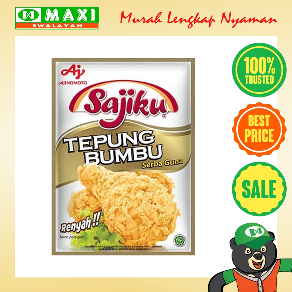 

Sajiku Tepung Bumbu Serbaguna 240gr