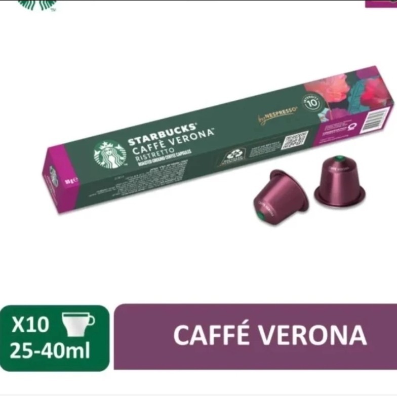 

Nespresso Starbucks Caffe Verona