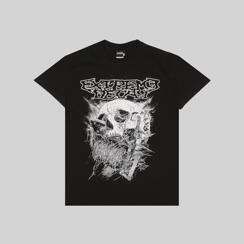 Tshirt - EXTREME DECAY - HELLCOME | Kaos Band Pria Reguler Original Merchandise