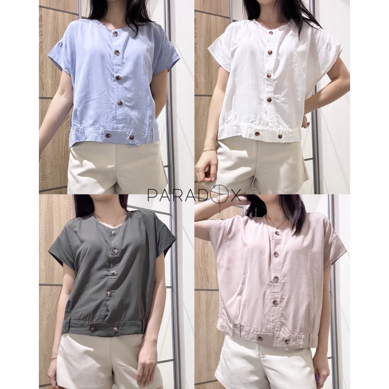 PARADOX - BURTON TOP / BAJU ATASAN WANITA KEMEJA BLOUSE