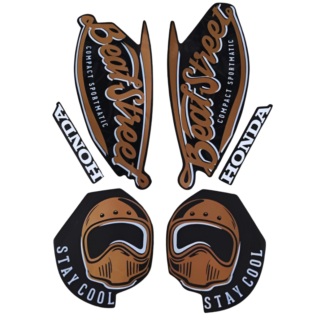 STRIPING STANDART  STIKER BODY HONDA BEAT STREET 2019 ORIGINAL | TERMURAH & BERKUALITAS